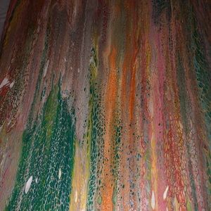 Abstract Painting on canvas.